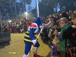 La Cavalcada de Reis 2018. El campament reial als Jardins de la Muralla