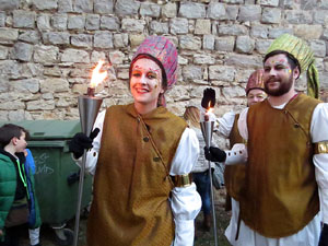 La Cavalcada de Reis 2018. El campament reial als Jardins de la Muralla