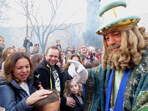 La Cavalcada de Reis 2018. El campament reial als Jardins de la Muralla