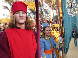 La Cavalcada de Reis 2018. El campament reial als Jardins de la Muralla