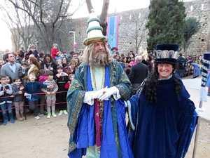 La Cavalcada de Reis 2018. El campament reial als Jardins de la Muralla