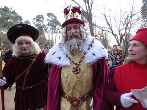 La Cavalcada de Reis 2018. El campament reial als Jardins de la Muralla