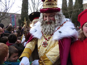 La Cavalcada de Reis 2018. El campament reial als Jardins de la Muralla