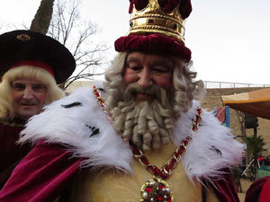 La Cavalcada de Reis 2018. El campament reial als Jardins de la Muralla
