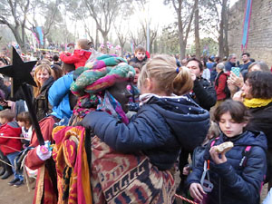 La Cavalcada de Reis 2018. El campament reial als Jardins de la Muralla