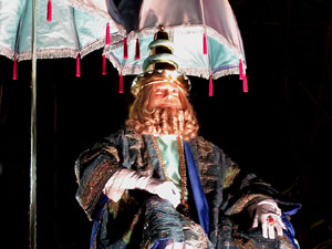 La Cavalcada de Reis 2018. Desfilada pels carrers de la ciutat, fins la pla&ccedil;a del Vi