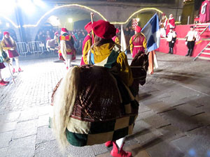 La Cavalcada de Reis 2018. Arribada del seguici a la pla&ccedil;a del Vi