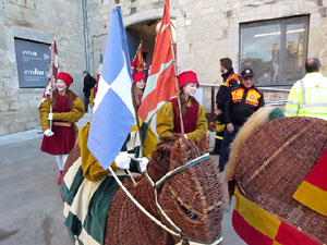 La Cavalcada de Reis 2018. La precavalcada des de la Mercè pels carrers de Girona