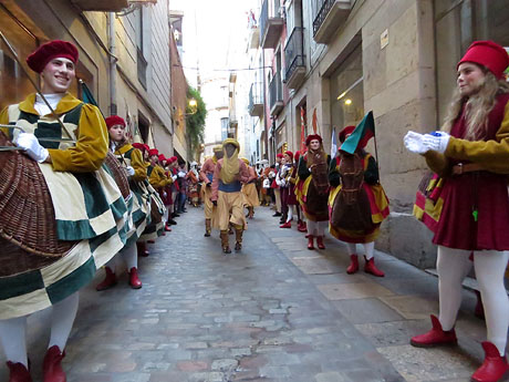 La Cavalcada de Reis 2018. La precavalcada des de la Mercè pels carrers de Girona