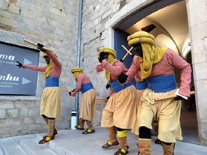 La Cavalcada de Reis 2018. La precavalcada des de la Mercè pels carrers de Girona