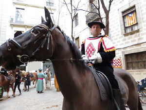 La Cavalcada de Reis 2018. La precavalcada des de la Mercè pels carrers de Girona