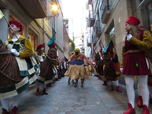 La Cavalcada de Reis 2018. La precavalcada des de la Mercè pels carrers de Girona