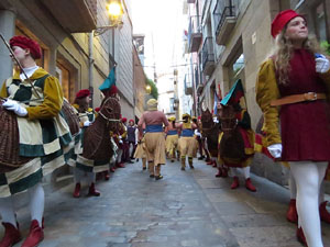 La Cavalcada de Reis 2018. La precavalcada des de la Mercè pels carrers de Girona