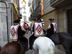 La Cavalcada de Reis 2018. La precavalcada des de la Mercè pels carrers de Girona