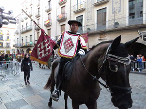 La Cavalcada de Reis 2018. La precavalcada des de la Mercè pels carrers de Girona