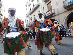 La Cavalcada de Reis 2018. La precavalcada des de la Mercè pels carrers de Girona