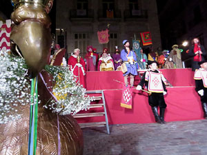 La Cavalcada de Reis 2018. Rebuda de la Cavalcada