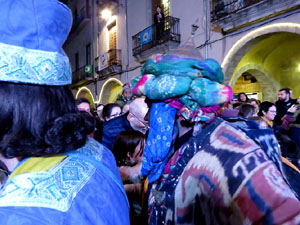 La Cavalcada de Reis 2018. Rebuda de la Cavalcada