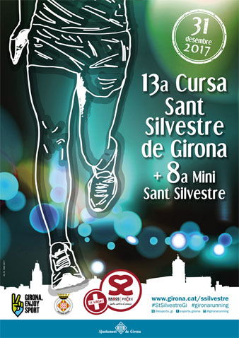 Cartell de la XIII Cursa de Sant Silvestre