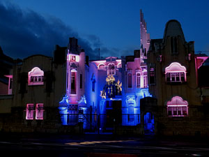 Nadal 2017 a Girona. Vibra. Festa de la llum. Espectacle de llum i m&uacute;sica