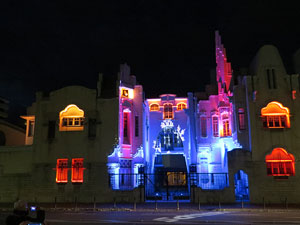 Nadal 2017 a Girona. Vibra. Festa de la llum. Espectacle de llum i m&uacute;sica