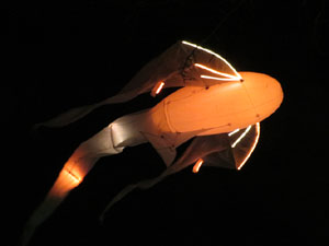 Nadal 2017 a Girona. Vibra. Festa de la llum. Espectacle de llum i m&uacute;sica