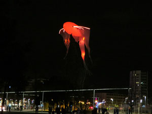 Nadal 2017 a Girona. Vibra. Festa de la llum. Espectacle de llum i m&uacute;sica