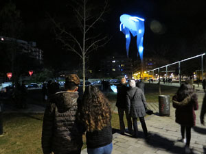 Nadal 2017 a Girona. Vibra. Festa de la llum. Espectacle de llum i m&uacute;sica