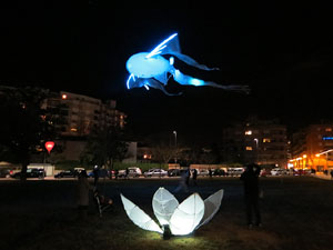 Nadal 2017 a Girona. Vibra. Festa de la llum. Espectacle de llum i m&uacute;sica