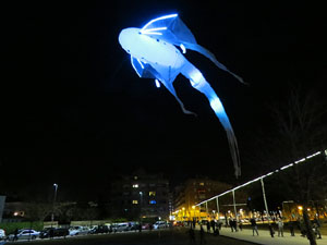 Nadal 2017 a Girona. Vibra. Festa de la llum. Espectacle de llum i m&uacute;sica