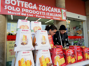 Nadal 2016. La xocolatada del Mercat del Lle&oacute; la vig&iacute;lia de Nadal