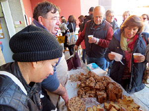 Nadal 2016. La xocolatada del Mercat del Lle&oacute; la vig&iacute;lia de Nadal