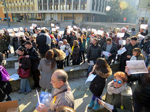 Canvi de nom de la plaça Constitució per plaça de l'1 d'octubre