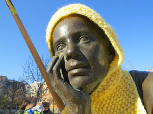 Canvi de nom de la plaça Constitució per plaça de l'1 d'octubre