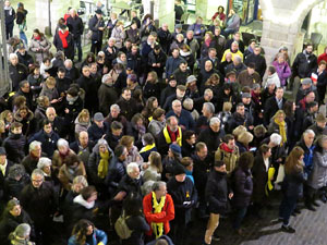 'R' de república. Acte per commemorar el primer mes de la proclamació de la República, a la plaça