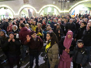 'R' de república. Acte per commemorar el primer mes de la proclamació de la República, a la plaça
