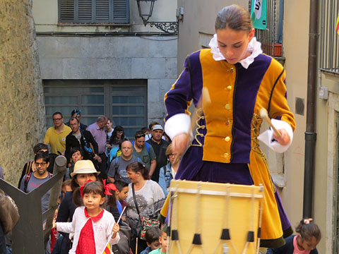 La cercavila anat cap a La Mercè