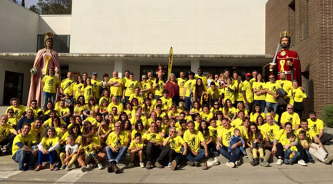 Imatge de celebració dels 20 anys de Fal·lera Gironina