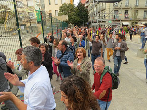 1 d'octubre 2017. Votaci&oacute; del refer&egrave;ndum a l'escola Eiximenis