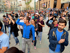 1 d'octubre 2017. Votaci&oacute; del refer&egrave;ndum a l'escola Eiximenis