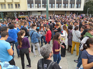 1 d'octubre 2017. Votaci&oacute; del refer&egrave;ndum a l'escola Eiximenis