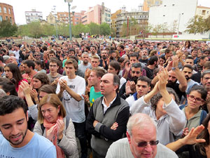 1 d'octubre 2017. Votaci&oacute; del refer&egrave;ndum a l'escola Eiximenis