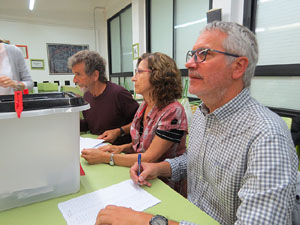 1 d'octubre 2017. Votaci&oacute; del refer&egrave;ndum a l'escola Eiximenis