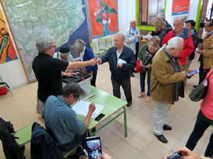 1 d'octubre 2017. Votaci&oacute; del refer&egrave;ndum a l'escola Eiximenis