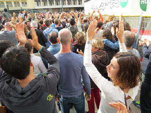 1 d'octubre 2017. Votaci&oacute; del refer&egrave;ndum a l'escola Eiximenis