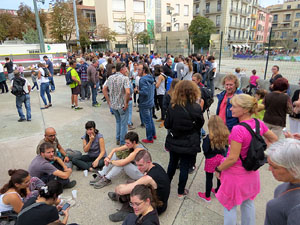 1 d'octubre 2017. Votaci&oacute; del refer&egrave;ndum a l'escola Eiximenis