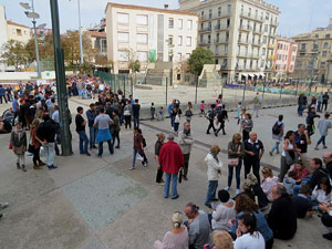 1 d'octubre 2017. Votaci&oacute; del refer&egrave;ndum a l'escola Eiximenis