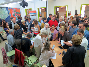 1 d'octubre 2017. Votaci&oacute; del refer&egrave;ndum a l'escola Eiximenis