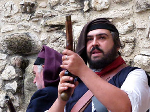 X Festa Reviu els Setges Napole&ograve;nics de Girona. Combat a la pla&ccedil;a de Sant Dom&egrave;nec
