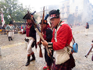 X Festa Reviu els Setges Napole&ograve;nics de Girona. Combat a la pla&ccedil;a de Sant Dom&egrave;nec